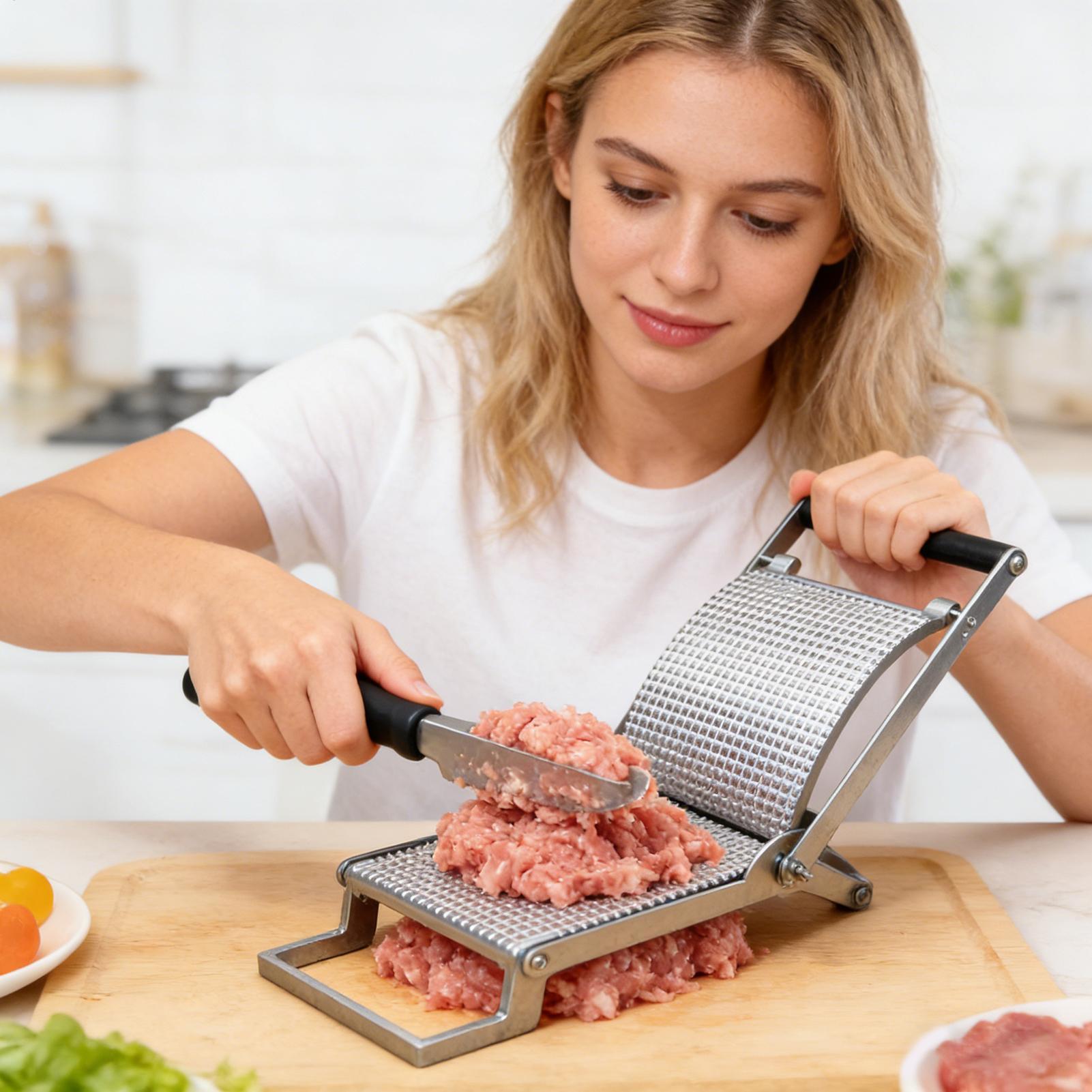 Meal Prep With Chicken - Stainless Steel Meat Tenderizer Manual Kitchen