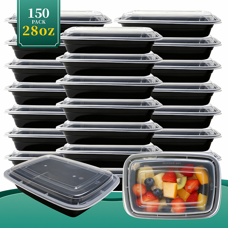Meal Prep For A Day - 150 Pack 24/28/32/38 OZ Meal Prep