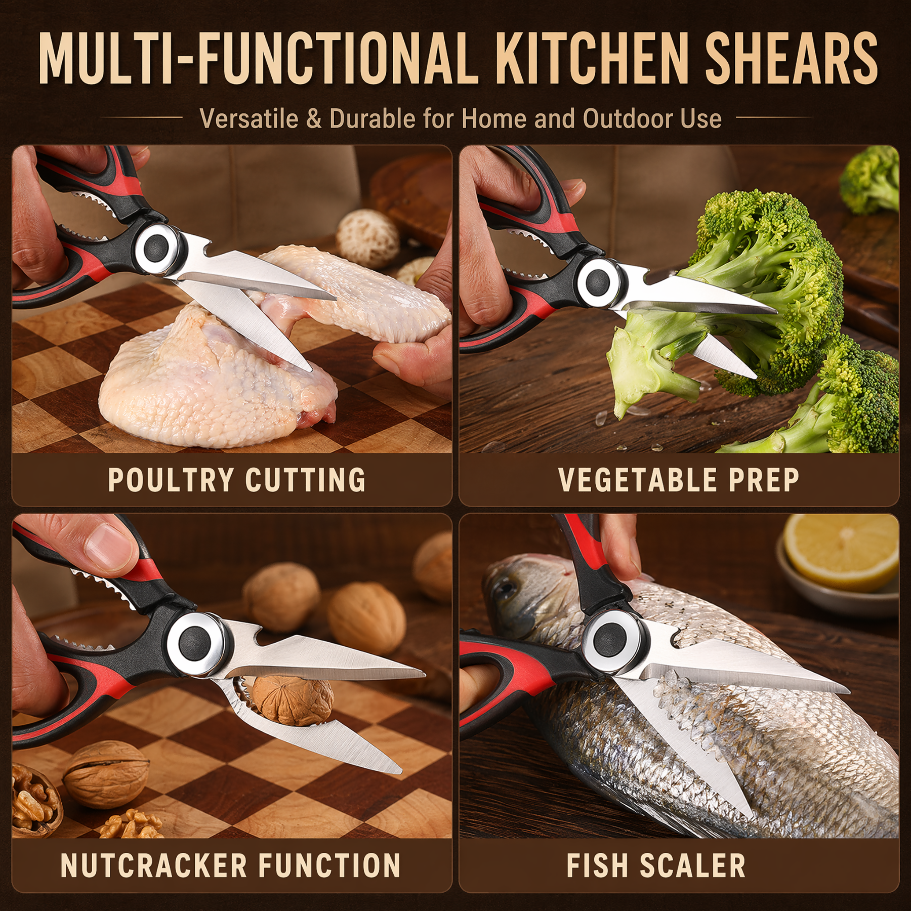 Household Stainless Steel Kitc - Meal Prep With Chicken reseña y precio