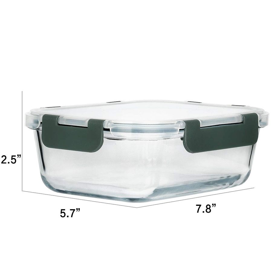 ozGlass Meal Prep Containers,G - Meal Prep Glass Containers With Lids reseña y precio