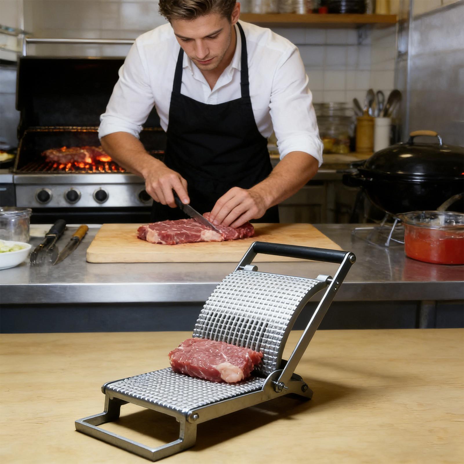 Stainless Steel Meat Tenderize - Meal Prep With Chicken reseña y precio