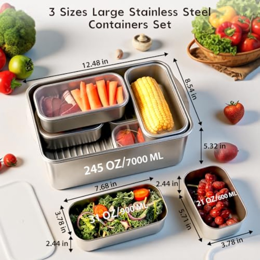 Meal prep containers for veget - Meal Prep With Chicken reseña y precio