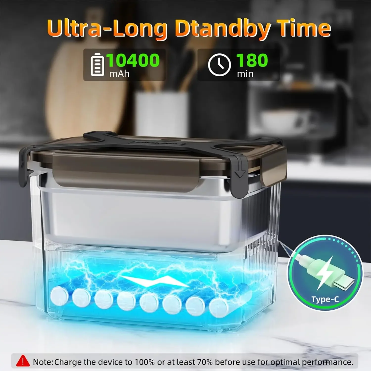 Cordless Electric Lunch Box, 1 - Meal Prep Lunch reseña y precio