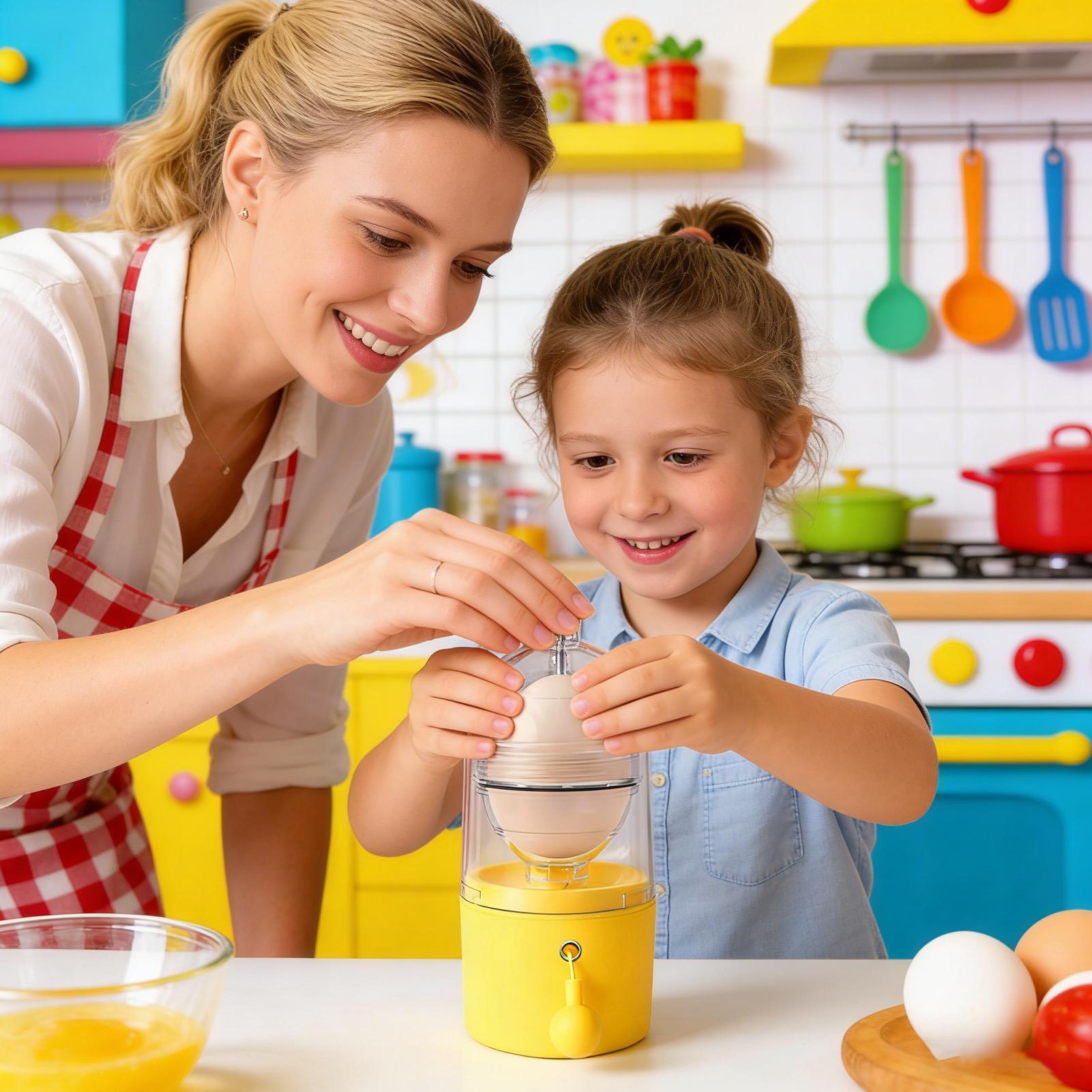 Egg Yolk Mixer Spinner Hand Po - Meal Prep Eggs reseña y precio