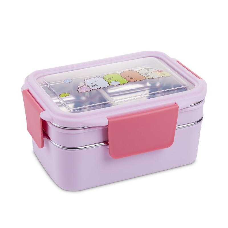 With Random Pattern Cartoon Lu - Meal Prep Lunch reseña y precio