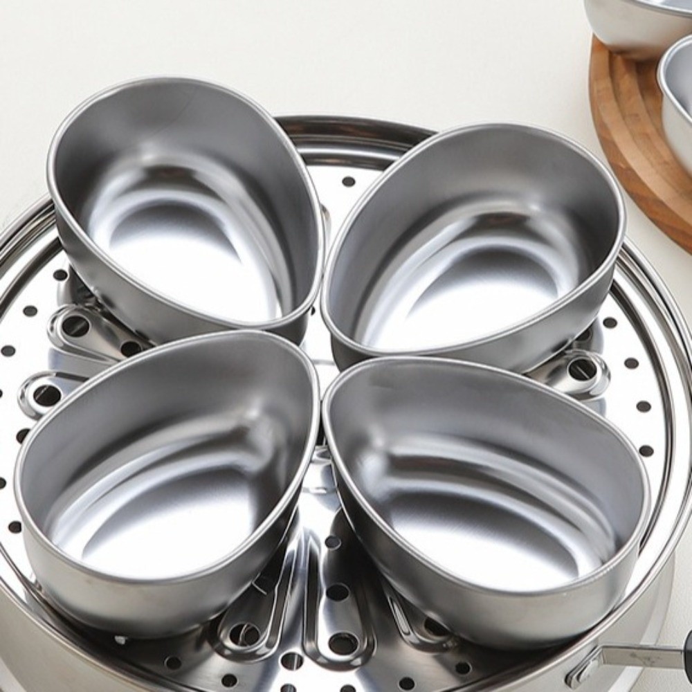 3pcs Creative Stainless Steel  - Meal Prep Eggs reseña y precio