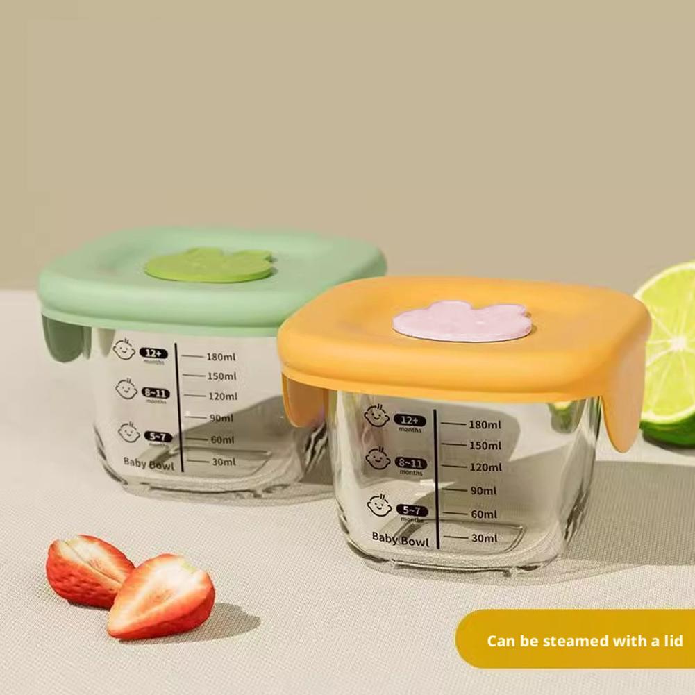 2PCS Glass Steaming Bowl Baby  - Meal Prep Eggs reseña y precio