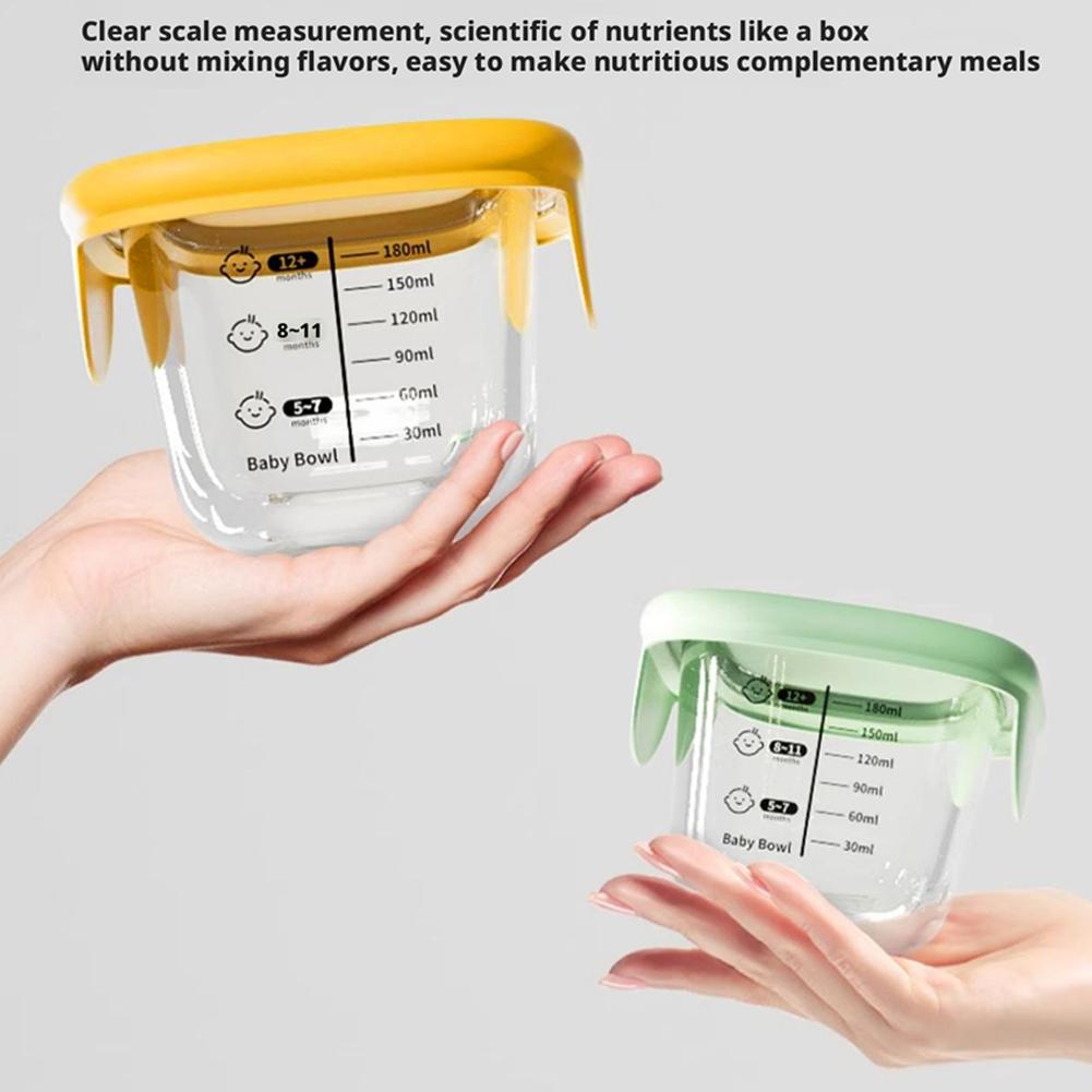 2PCS Glass Steaming Bowl Baby  - Meal Prep Eggs reseña y precio