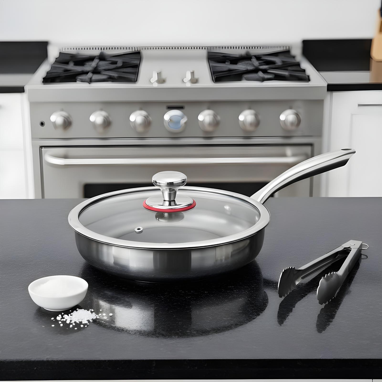 Titanium Pan with Lid Non-Stic - Meal Prep Eggs reseña y precio