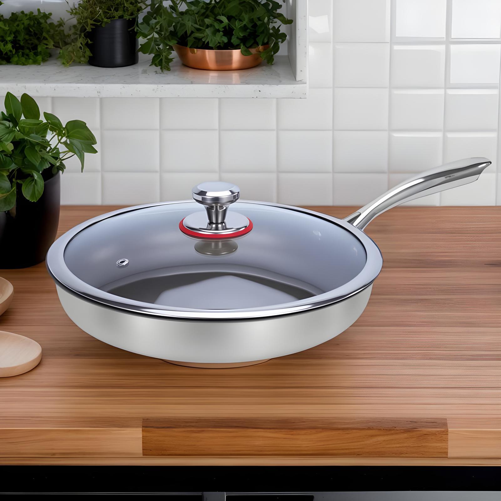 Titanium Pan with Lid Non-Stic - Meal Prep Eggs reseña y precio