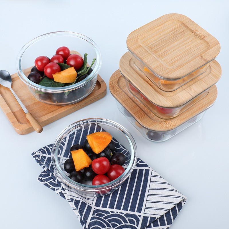 Microwave Safe Glass Lunch Box - Meal Prep Glass Containers With Lids reseña y precio