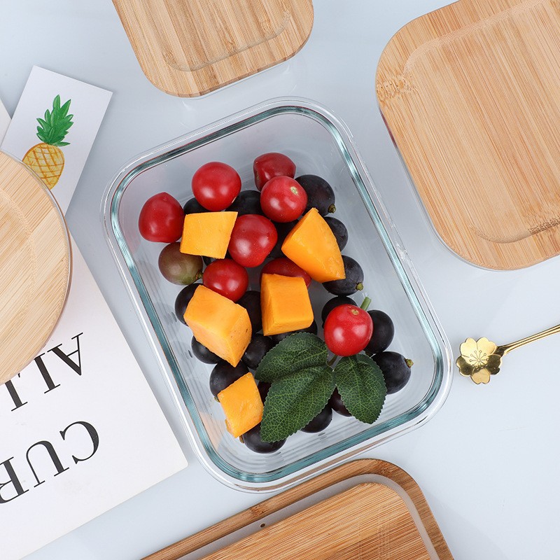 Microwave Safe Glass Lunch Box - Meal Prep Glass Containers With Lids reseña y precio