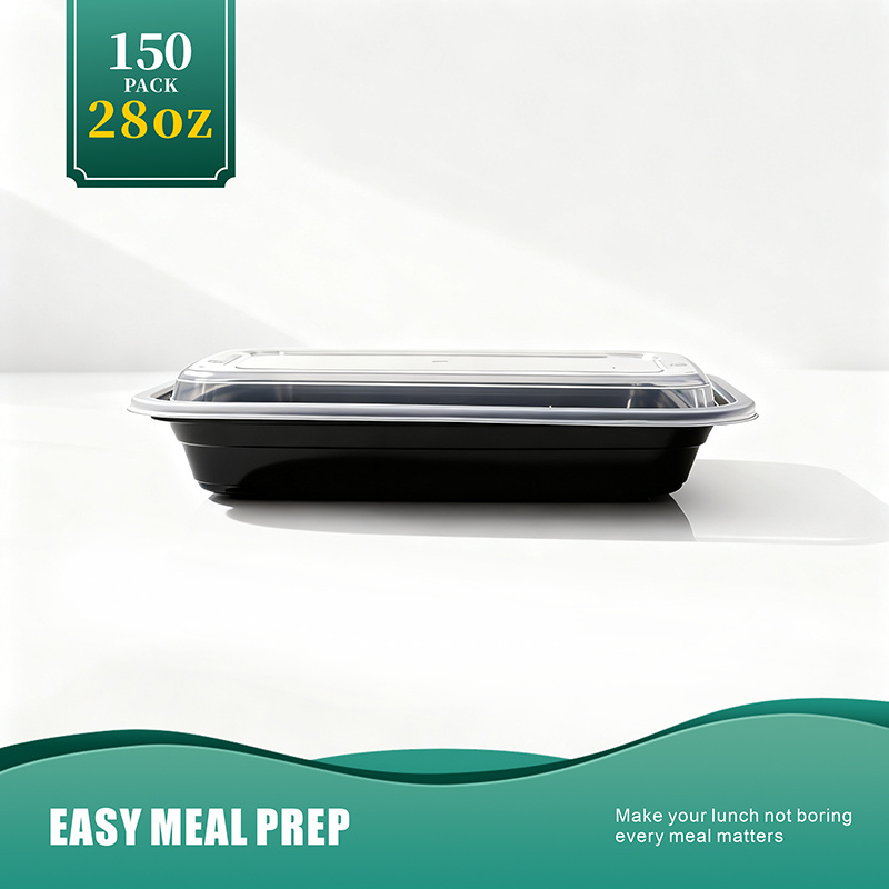 150 Pack 24/28/32/38 OZ Meal P - Meal Prep For A Day reseña y precio