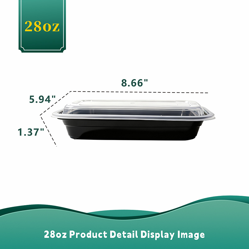 150 Pack 24/28/32/38 OZ Meal P - Meal Prep For A Day reseña y precio