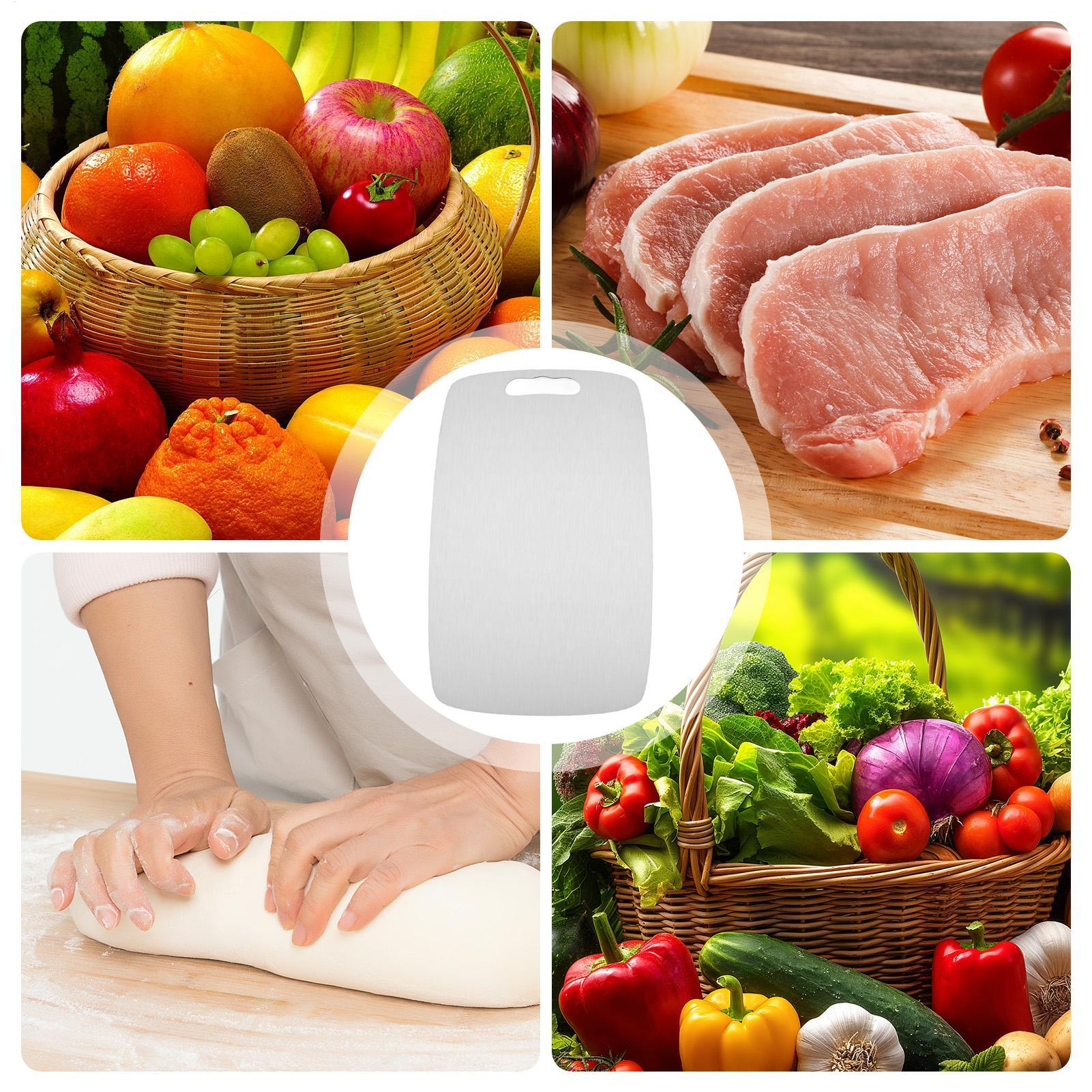 Metal Cutting Board Double Sid - Meal Prep With Chicken reseña y precio