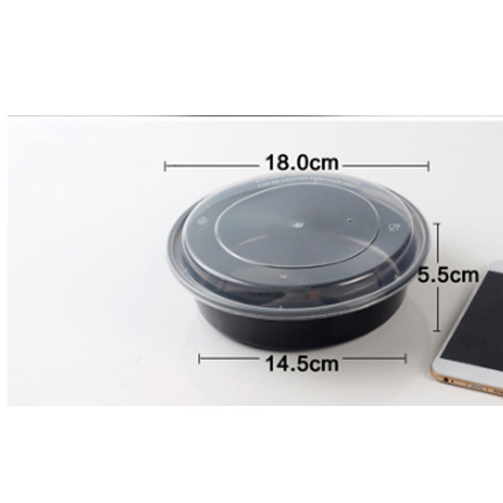 10Pcs Disposable Plastic Food  - Meal Prep For A Day reseña y precio